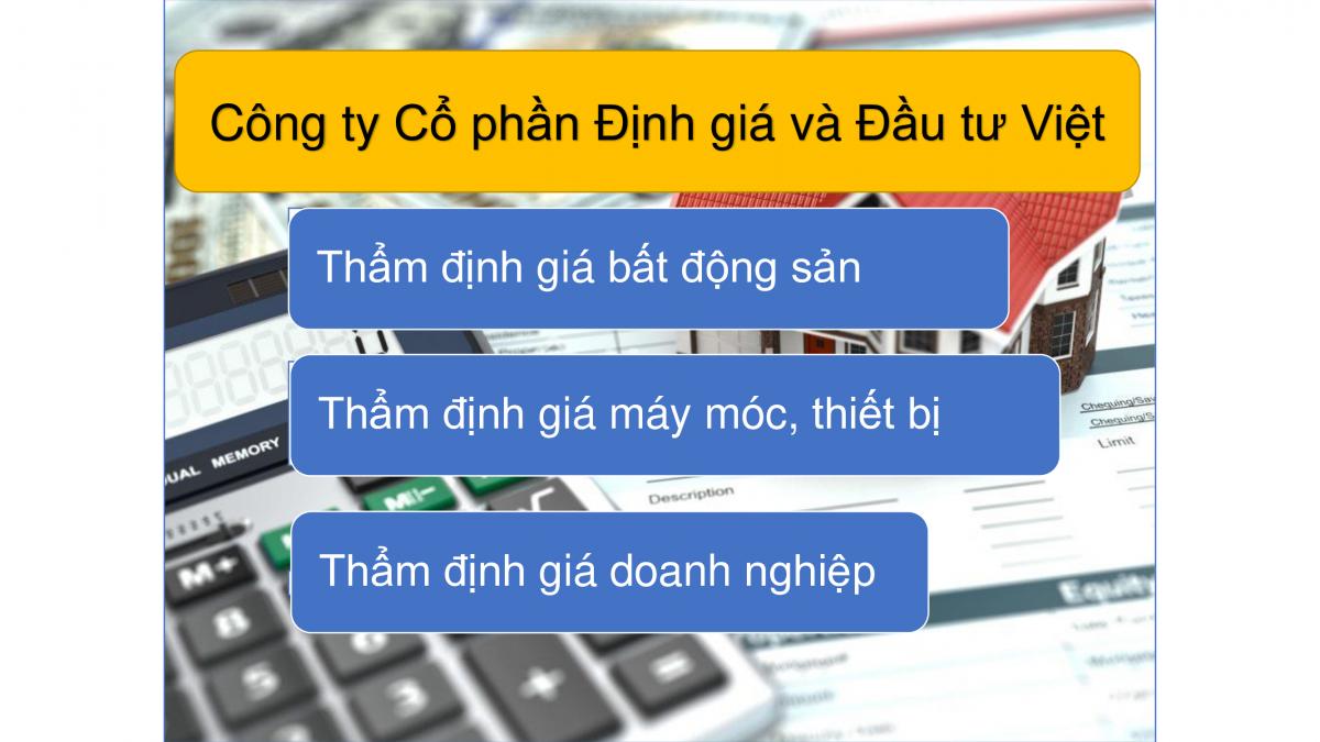 VIV thẩm định giá tại Hà Nam 2021