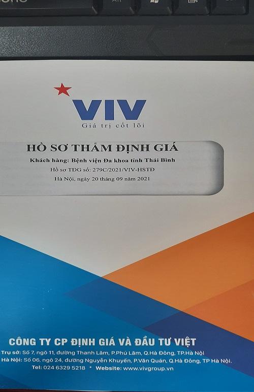 hồ sơ thẩm định giá thiết bị y tế viv 